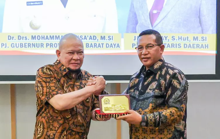 LaNyalla Bertemu Forkopimda se Papua Barat Daya, Ajak Jaga Filosofi Tiga Tungku