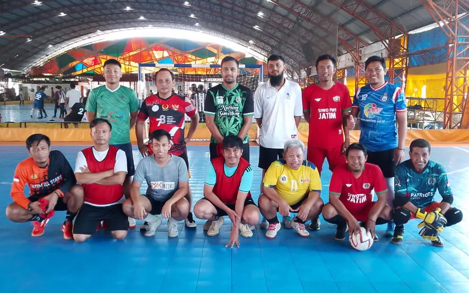 Jelang Porwanas XIV di Banjarmasin, Persiapan Tim Futsal Jatim Makin Intens