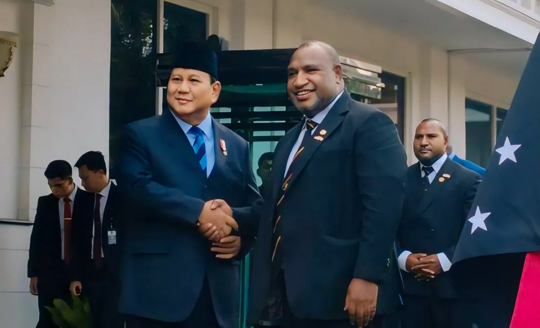 Prabowo Subianto Terima Kunjungan PM Papua Nugini, Adakah Kerjasama Pertahanan?