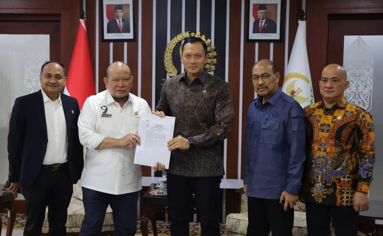 LaNyalla Ingatkan AHY Tentang Penyelesaian Tanah Surat Ijo di Surabaya