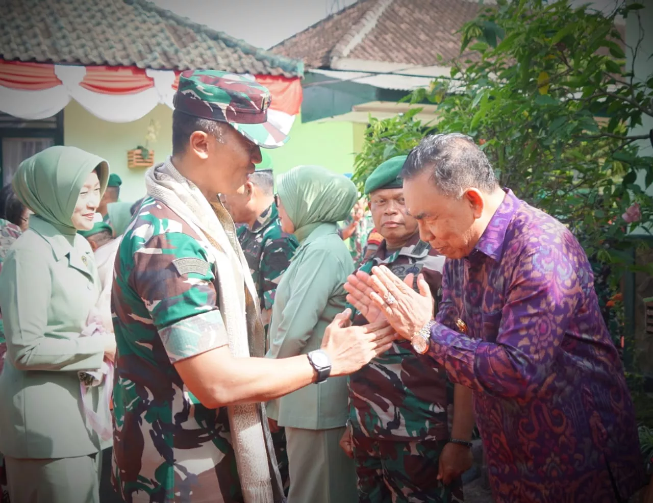 Kunjungi Jembrana Pangdam IX Udayana Perkuat Sinergi dan kebersamaan