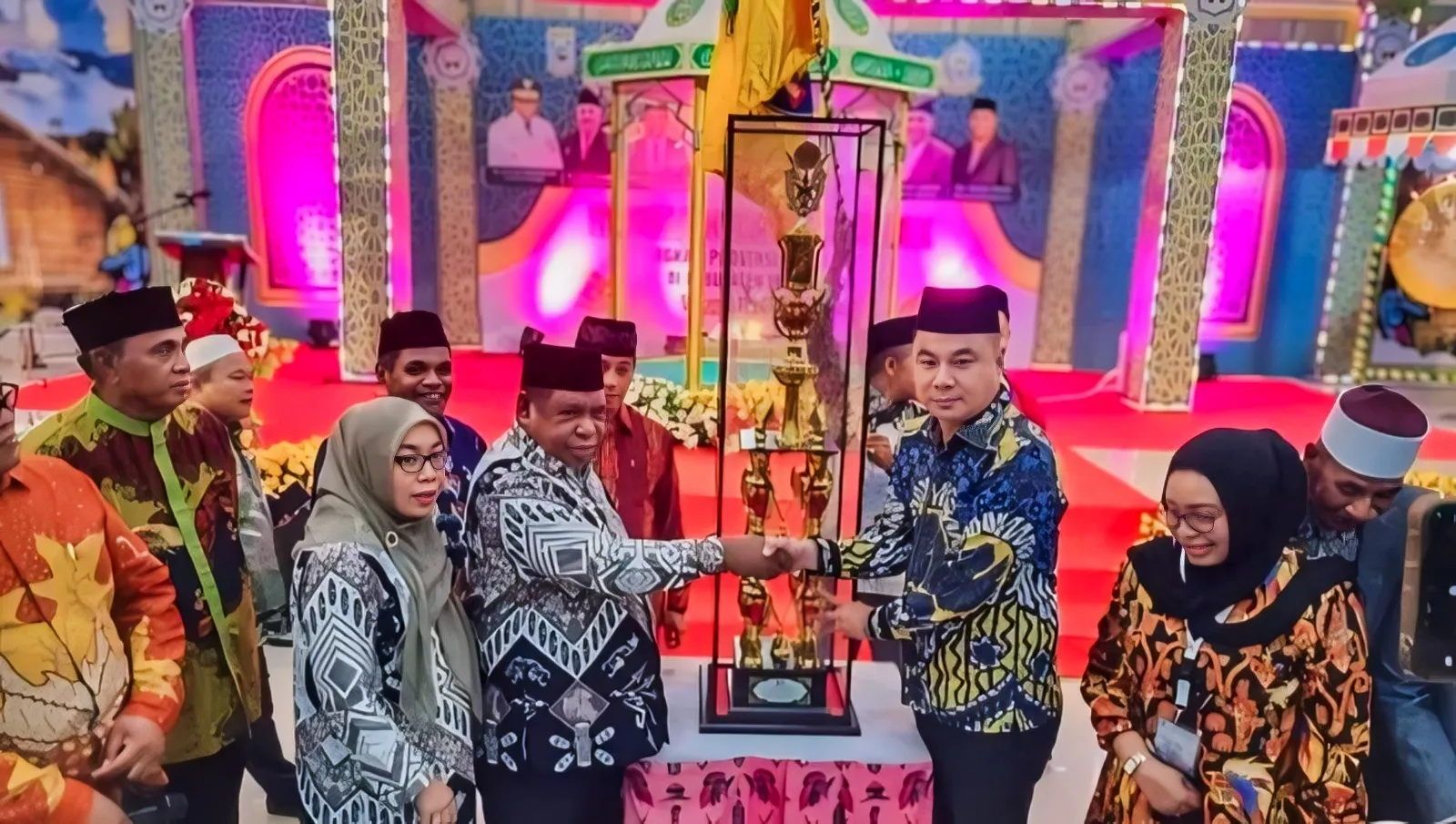 Kafilah Kaimana Juara Umum MTQ X Tingkat Provinsi Papua Barat