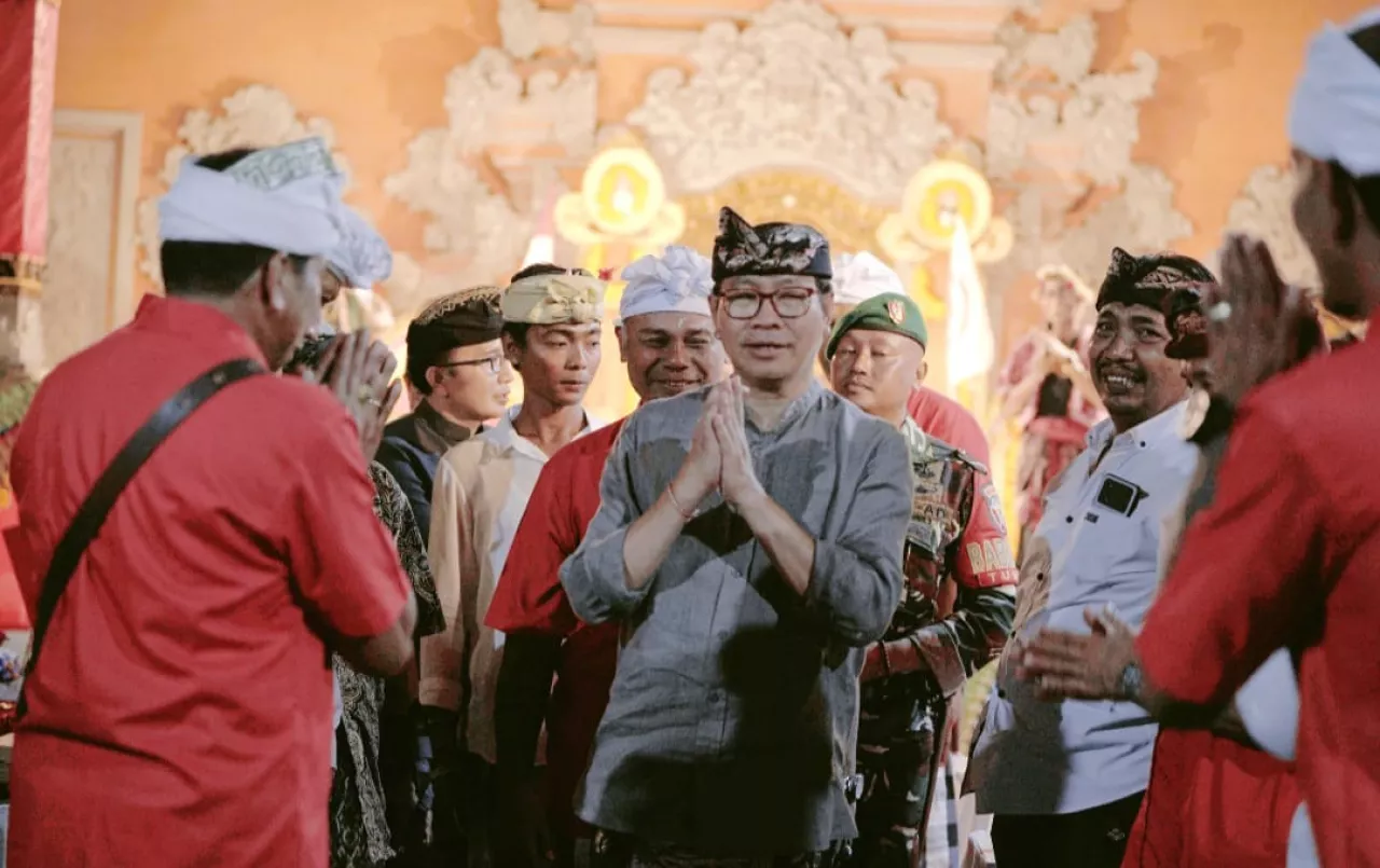 I Ketut Suiasa, Hadiri Pelantikan Pengurus Sabha Yowana Adilaya Desa Adat Kelan Badung