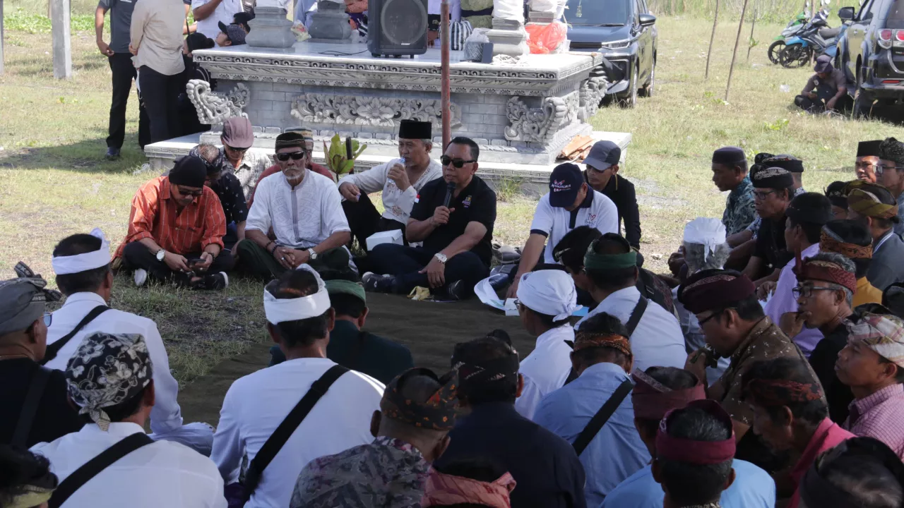 Utamakan Kenyamanan Umat, Bupati Tamba Tata Seluruh Genah Melasti di Jembrana