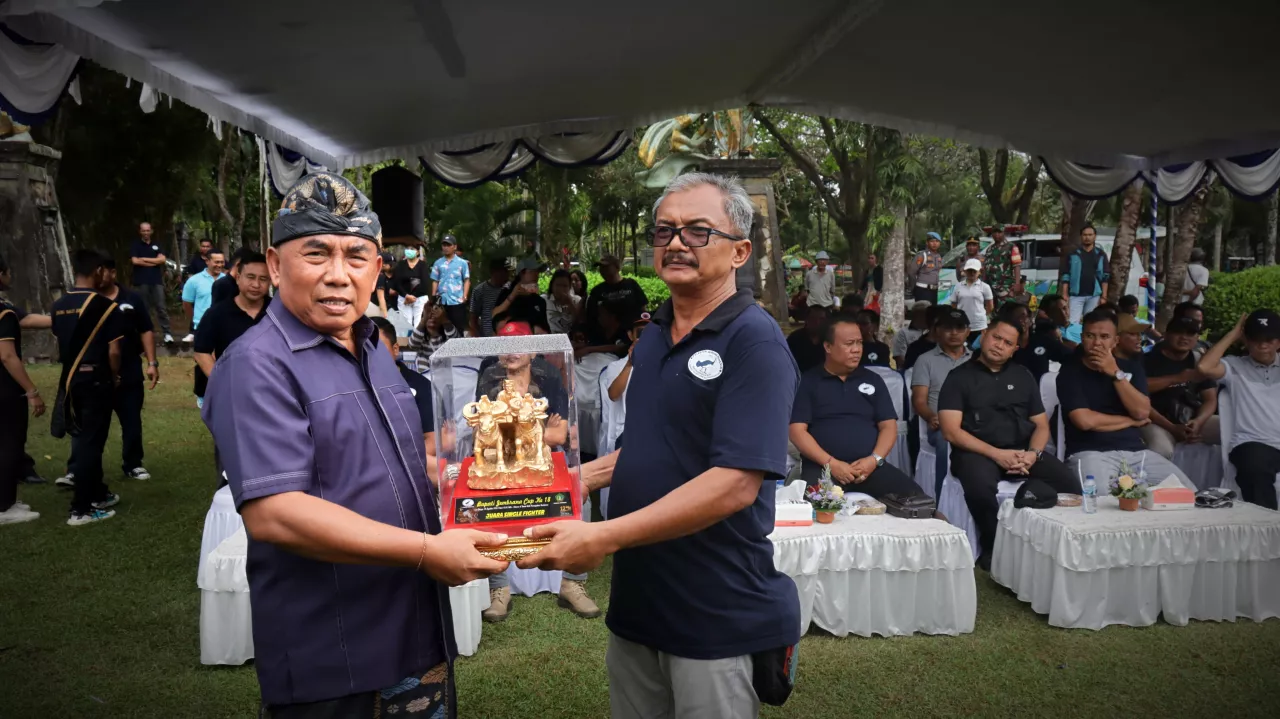Meriahkan HUT Kota Negara ke-129, Ratusan Kicau Mania ikuti Lomba Burung Berkicau Bupati Cup