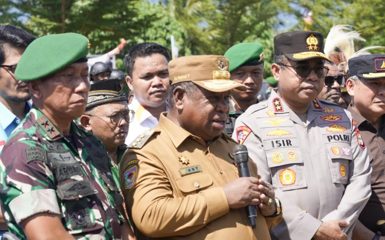 Deklarasi Pemilu Damai Papua Barat, Pemprov, Polda, dan Kodam Bersatu Sukseskan Pilkada 2024