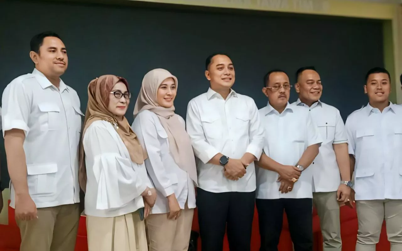 Partai Gerindra Resmi Dukung Eri Cahyadi dan Armuji di Pilwali Surabaya 2024