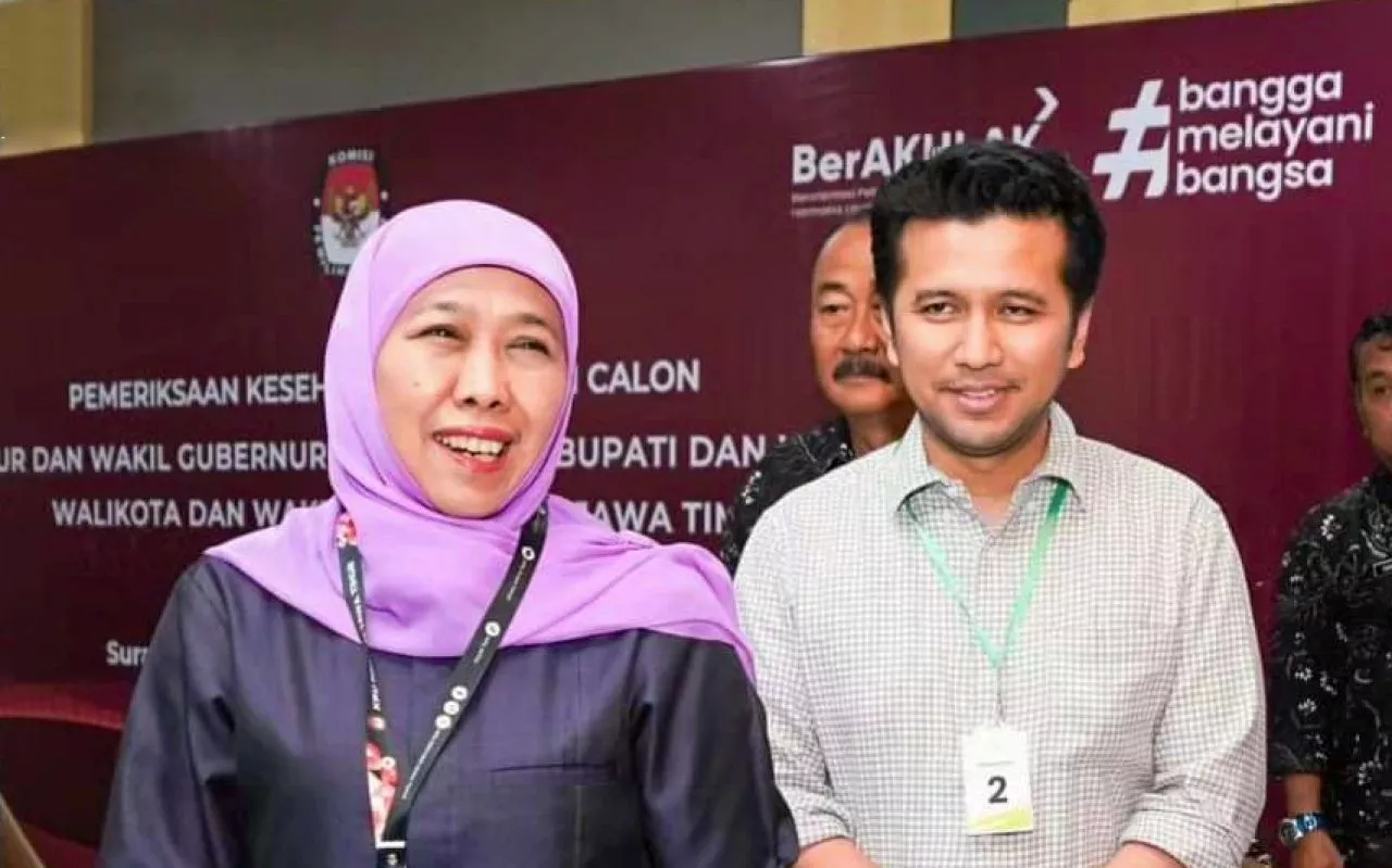 Khofifah dan Emil Rampungkan Tes Kesehatan Mental, Siap Lanjutkan Pencalonan Pilgub Jatim