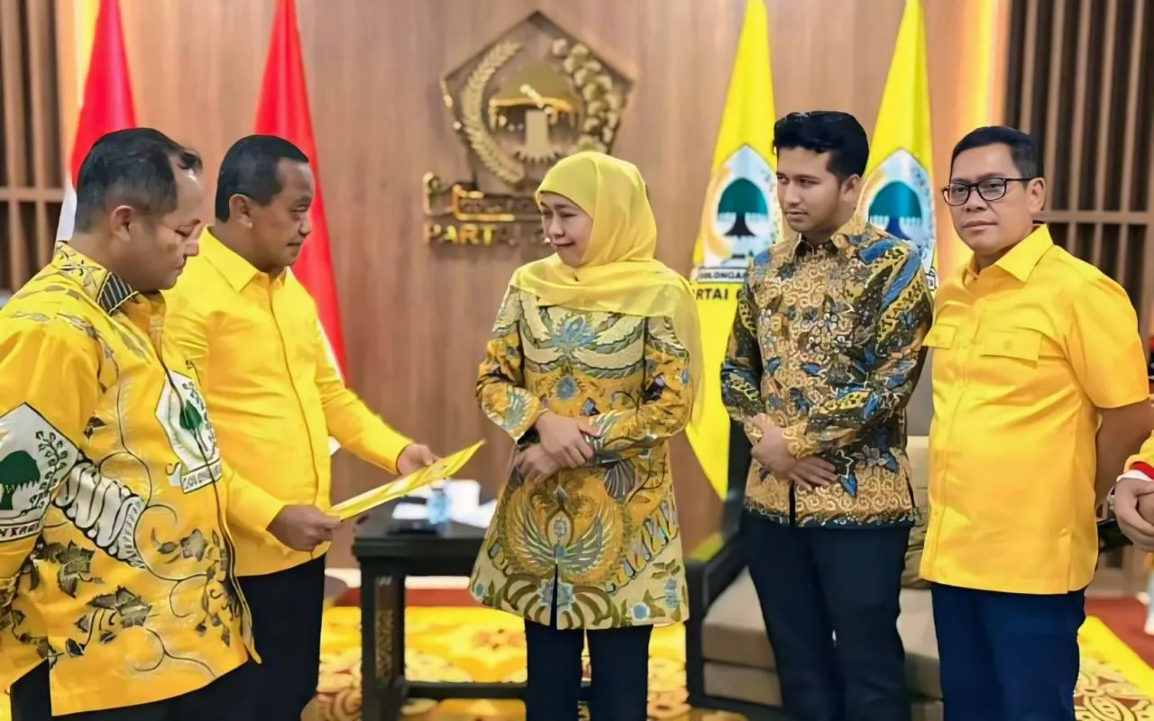 Khofifah Indar Parawansa dan Emil Dardak Terima Dukungan Resmi dari Partai Golkar untuk Pilgub Jatim