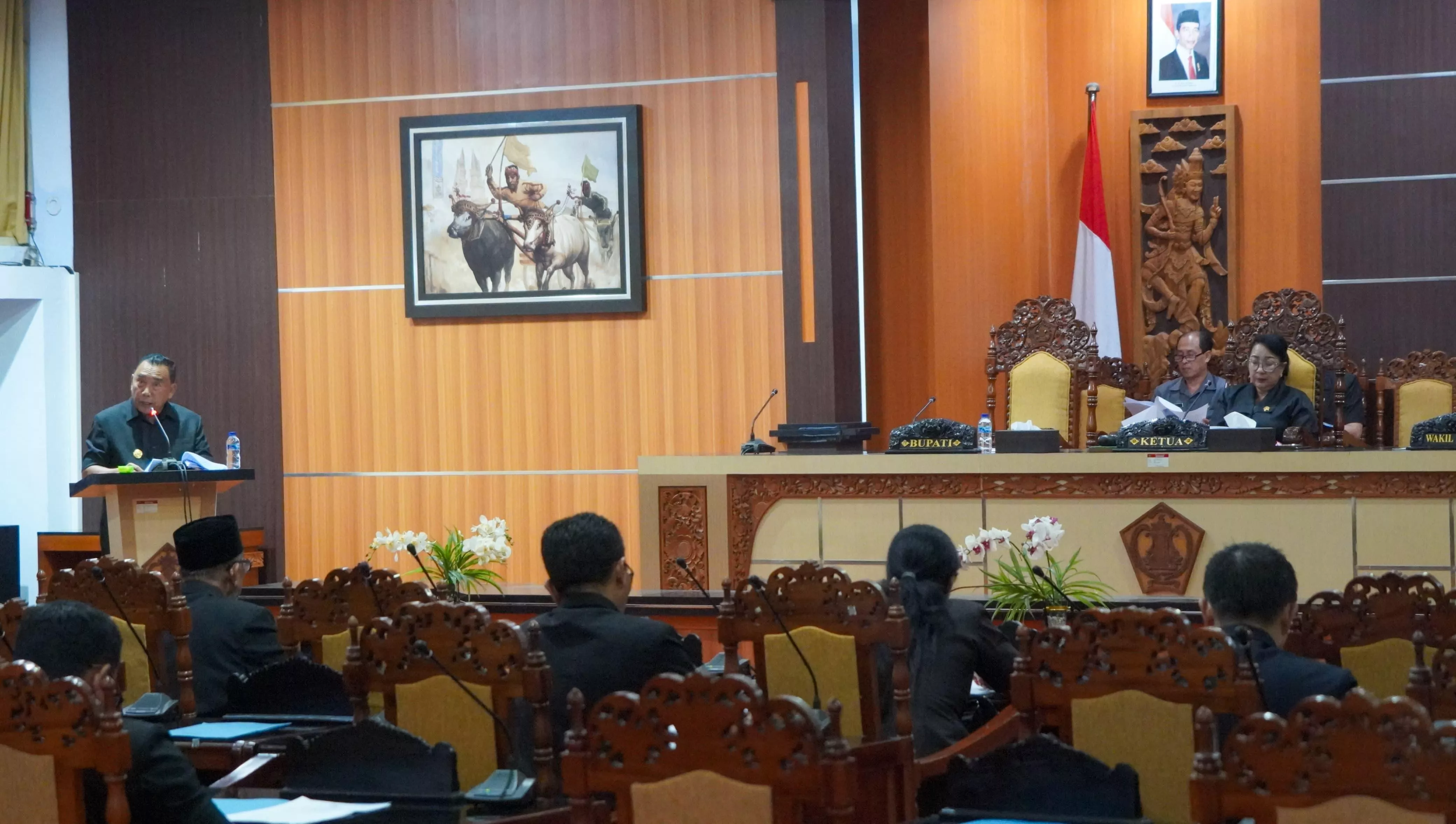 Bupati Tamba Sampaikan Ranperda Perubahan APBD 2024