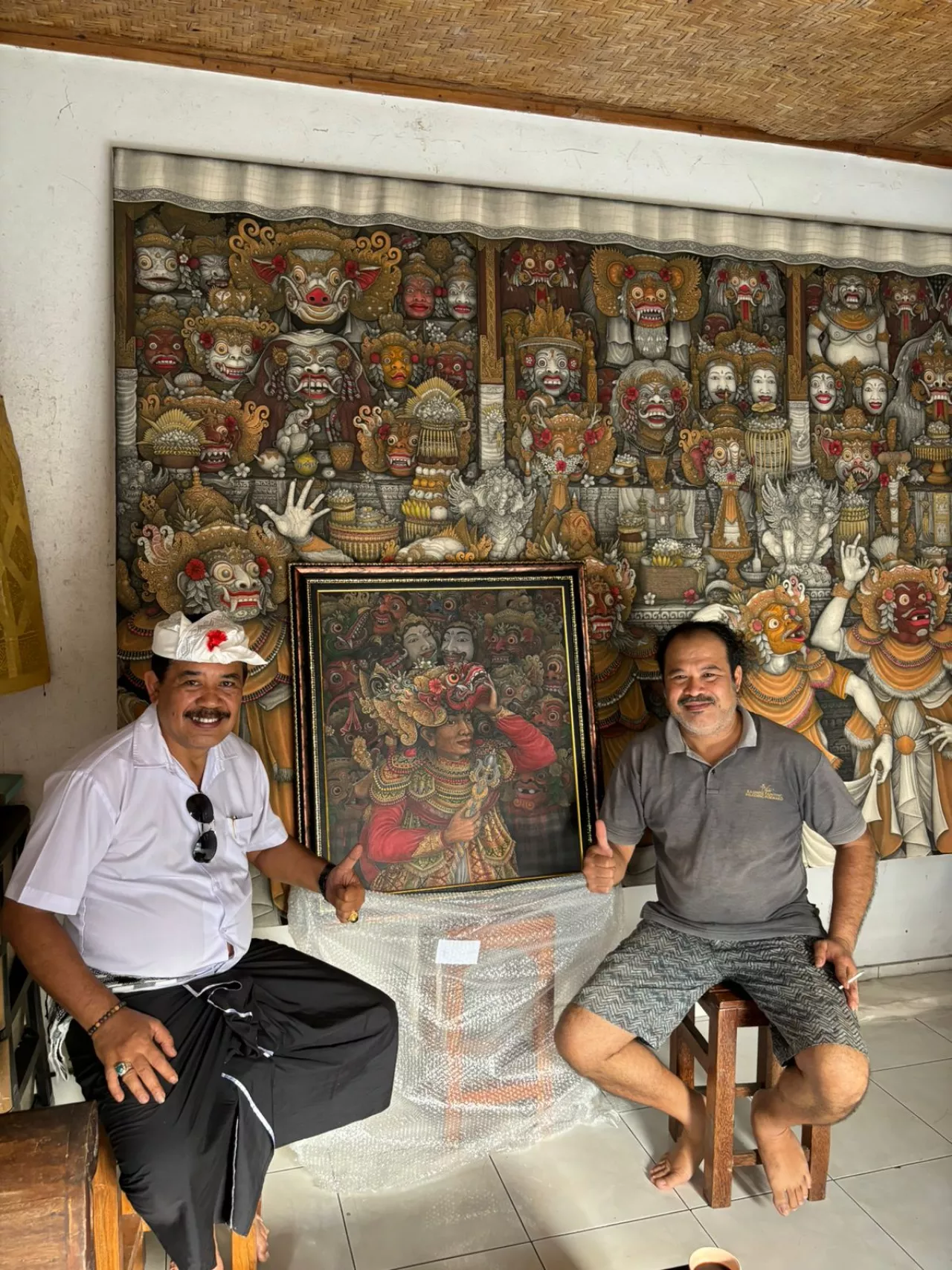 I Made Kasta Kunjungi Galeri Seni Lukis Kontemporer, Dukung Potensi Seniman Lokal