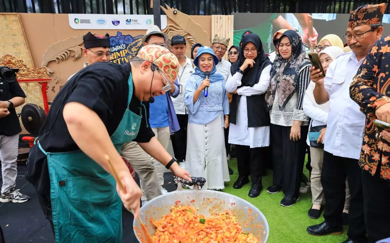 Dorong Budidaya Udang Ramah Lingkungan, Ipuk Fiestiandani Gelar Shrimp Festival