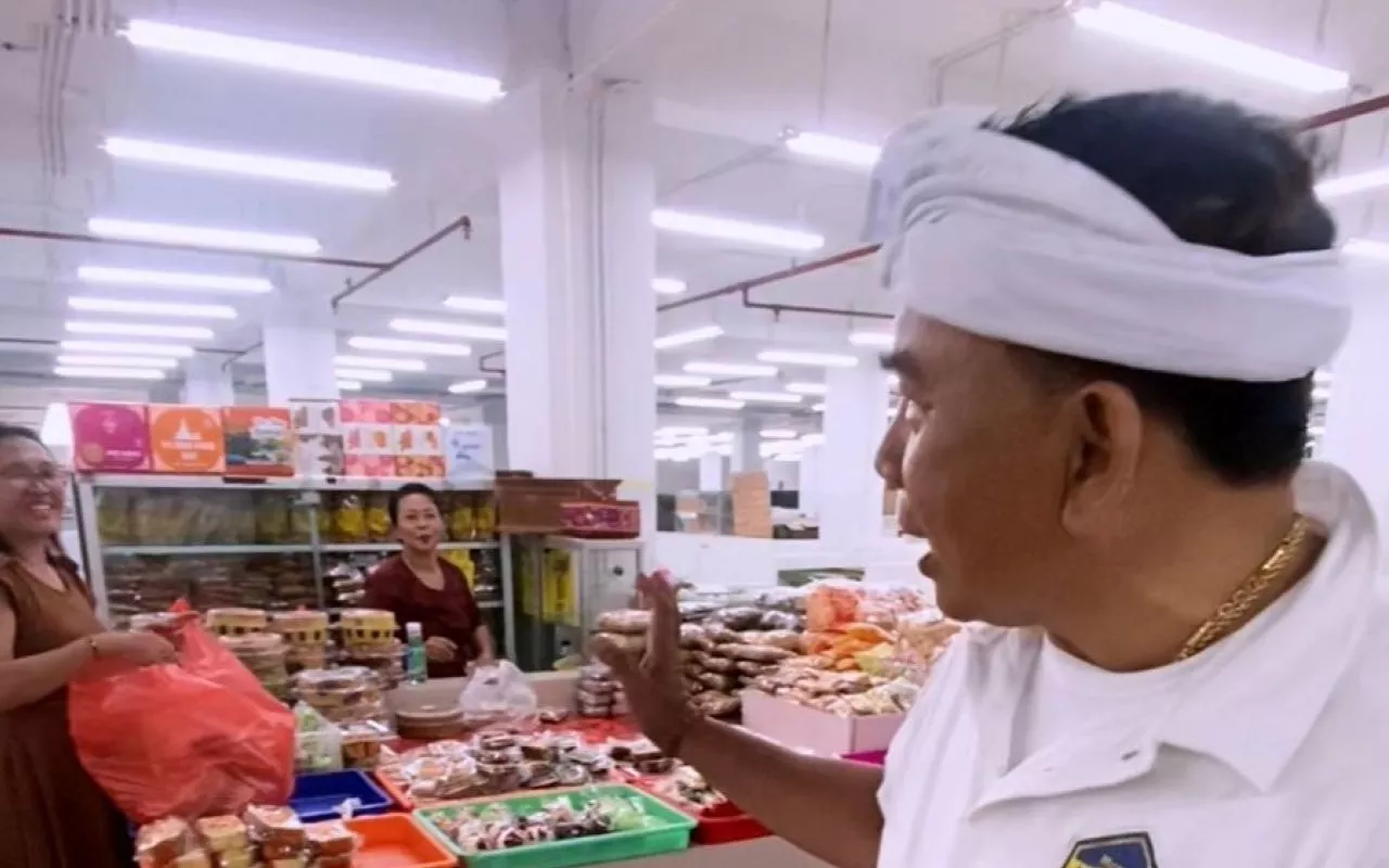 Pedagang Mulai Tempati Pasar Negara Bahagia, Bupati Tamba Semangat Baru untuk Meningkatkan Ekonomi Jembrana