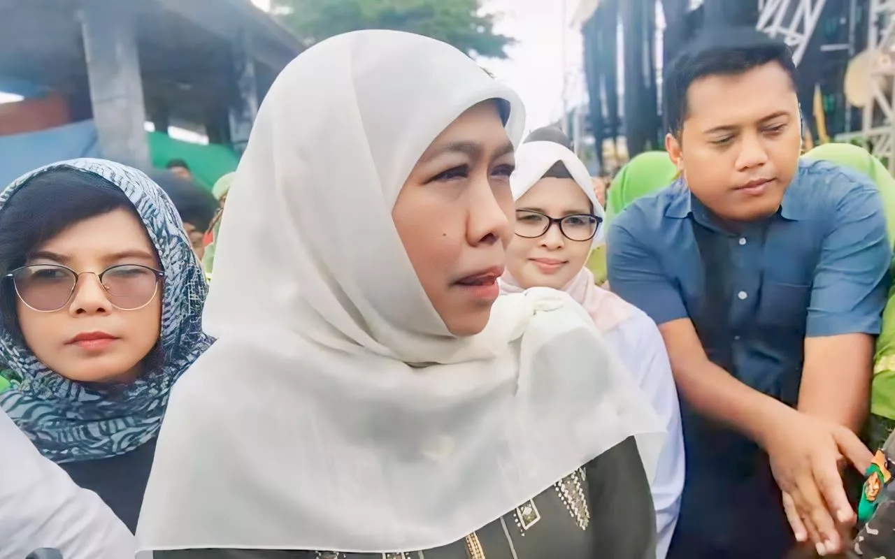 Bertemu Guru TK se Blitar, Jadi Strategi Politik Khofifah Indar Parawansa untuk Menang di Pilgub