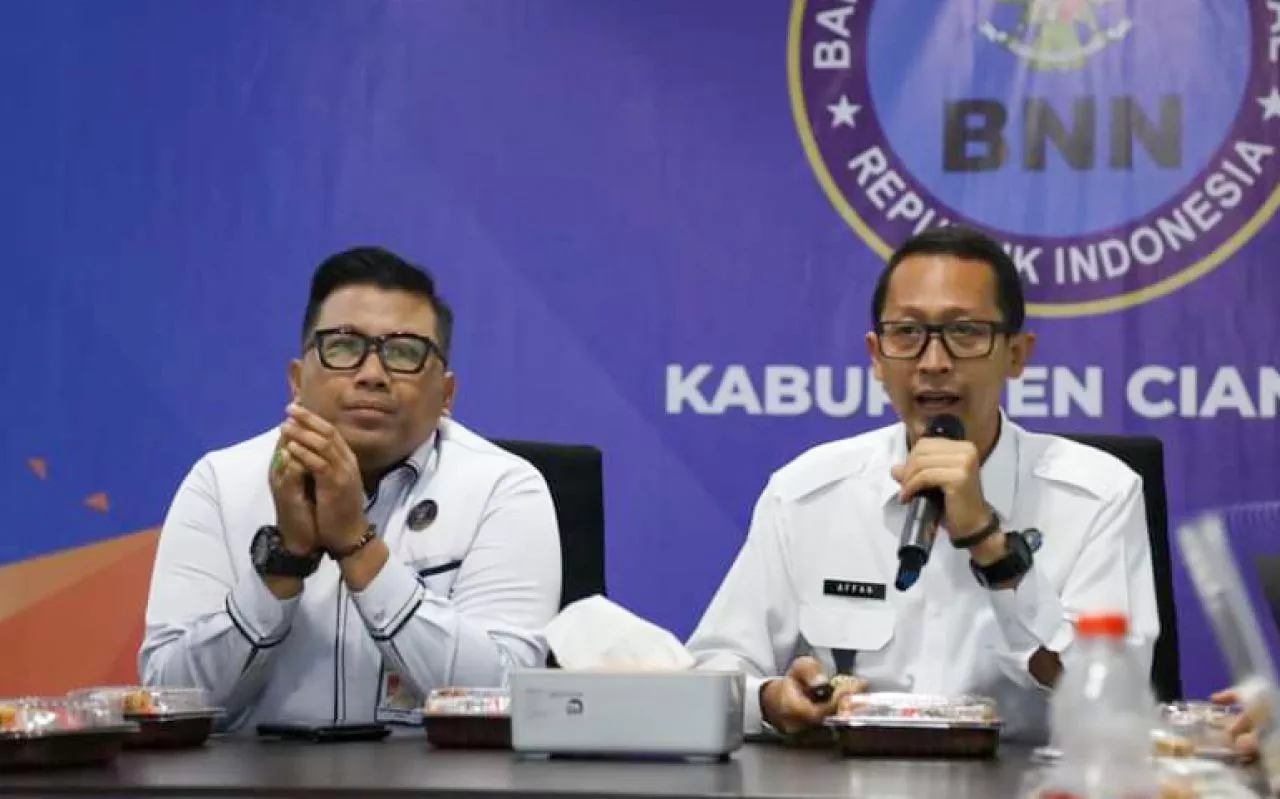 BNN Pusat Asistensi Layanan Kehumasan dan Informasi ke BNN Kabupaten Cianjur