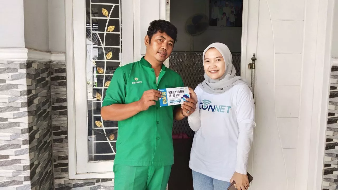 PLN Icon Plus Gaet Pelanggan Baru, Program "Grebek ICONNET" Hadir di Buduran, Sidoarjo