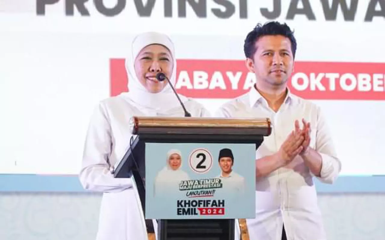 Khofifah Indar Parawansa Siap Tampil Pertama pada Debat Pilgub Jatim 18 Oktober 2024