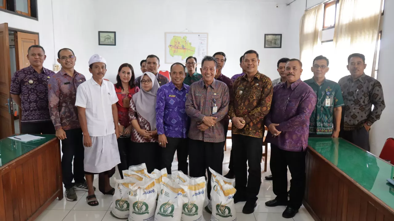 Pemkab Jembrana kembali salurkan CPP, Untuk Penuhi Konsumsi Pangan Masyarakat