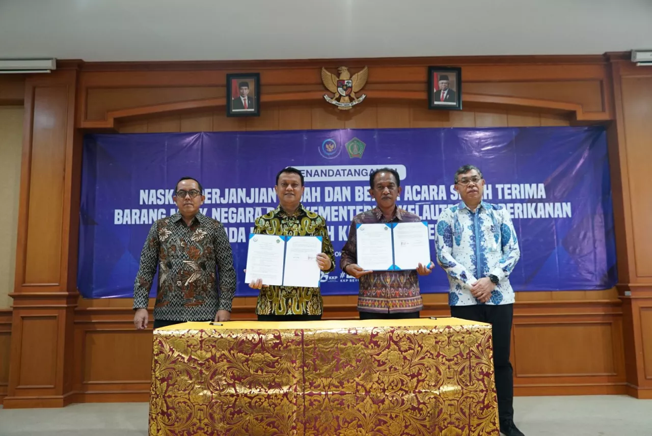 Pemkab Jembrana Terima Hibah Tanah 2,5 Hektar dari KKP