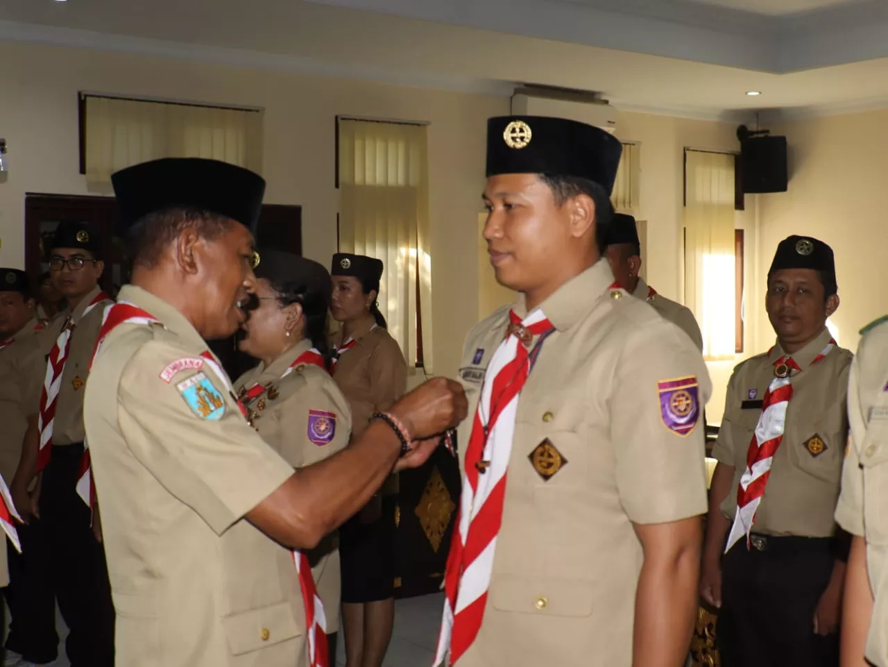 Dilantik Kakwarcab, Sejumlah Pengurus Kwarcab di PAW