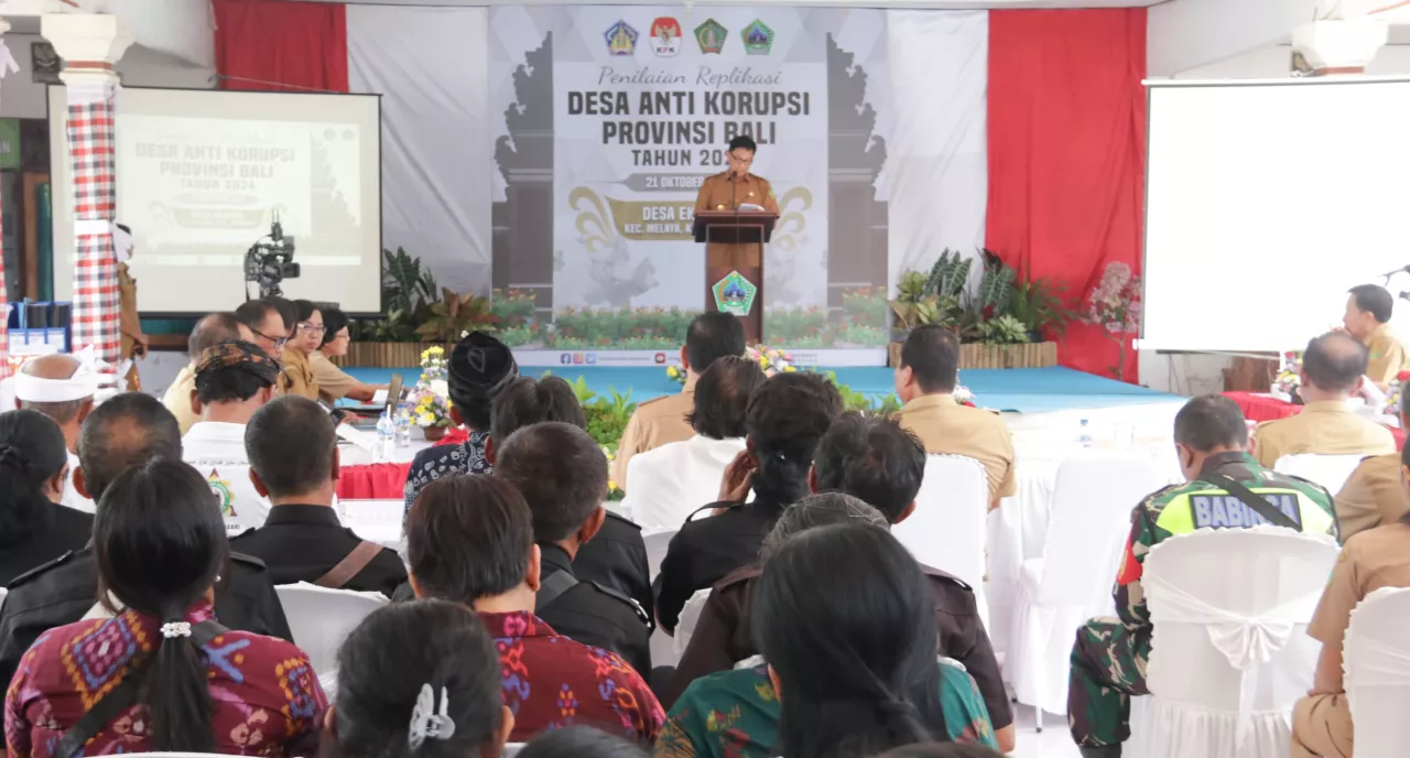 Desa Ekasari Dinilai, Desa Antikorupsi Tingkat Kabupaten Kota se Bali