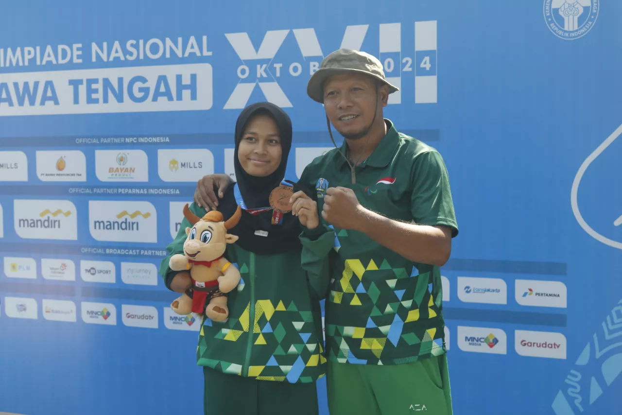 Baru Berlaga di Peparnas, Eifie Sangat Bahagia Raih Perunggu Lari 400 MT
