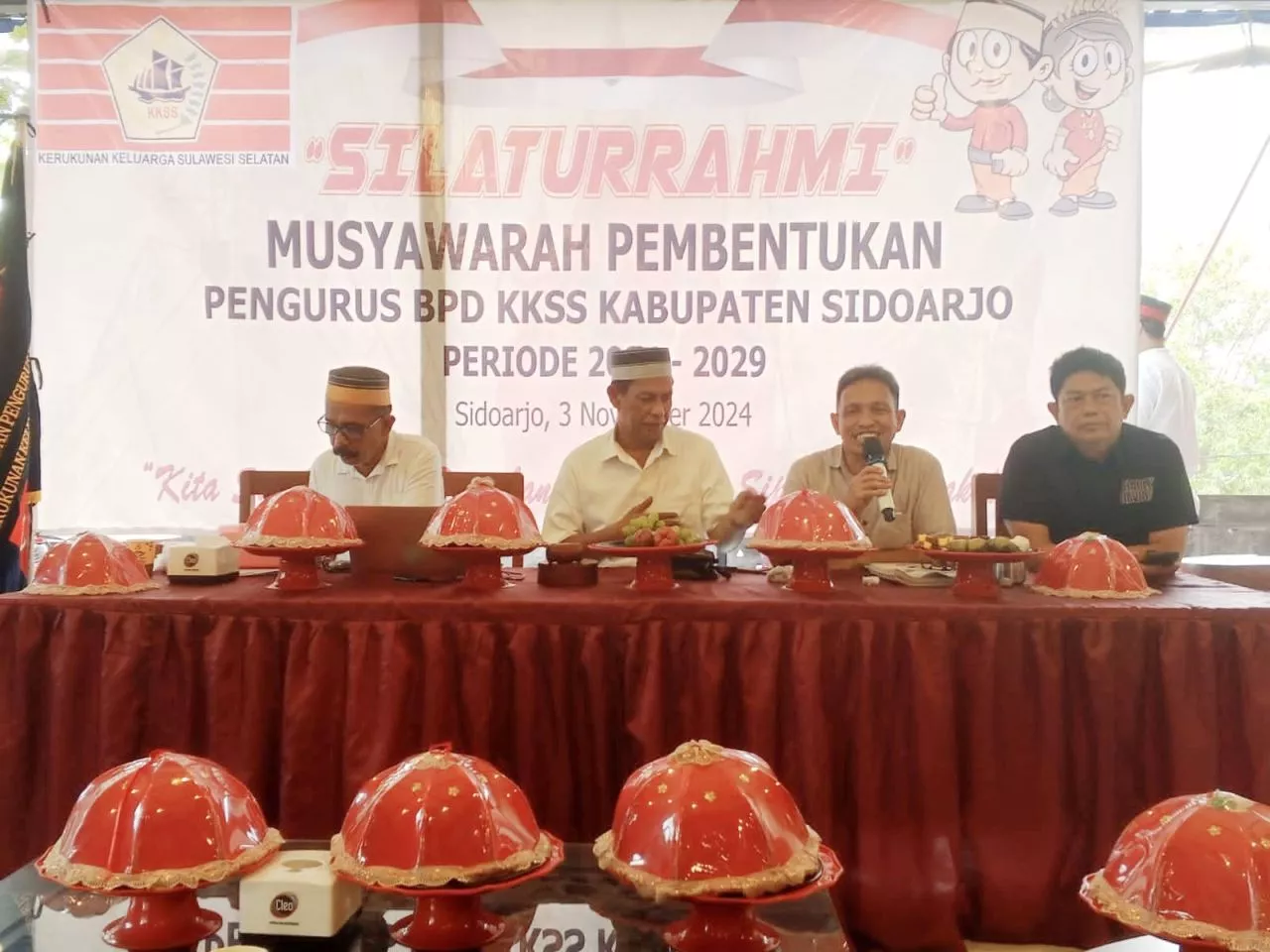 Silaturrahmi Musyawarah KKSS Sidoarjo Sukses, Iptu Musran Resmi Menjadi Ketua