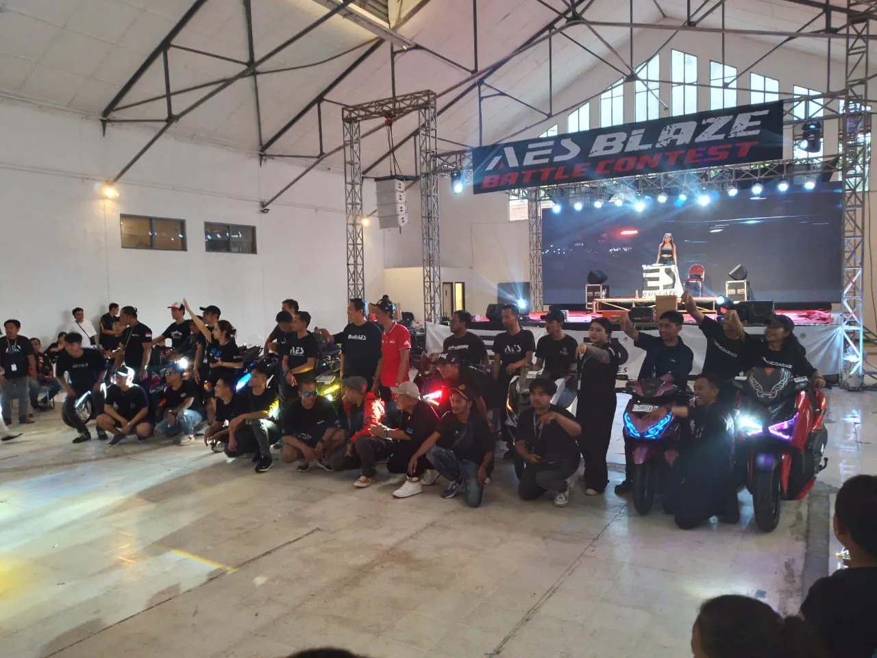 AES Blaze Battle Contest 2024: Perhelatan Spektakuler Bikers di Surabaya.