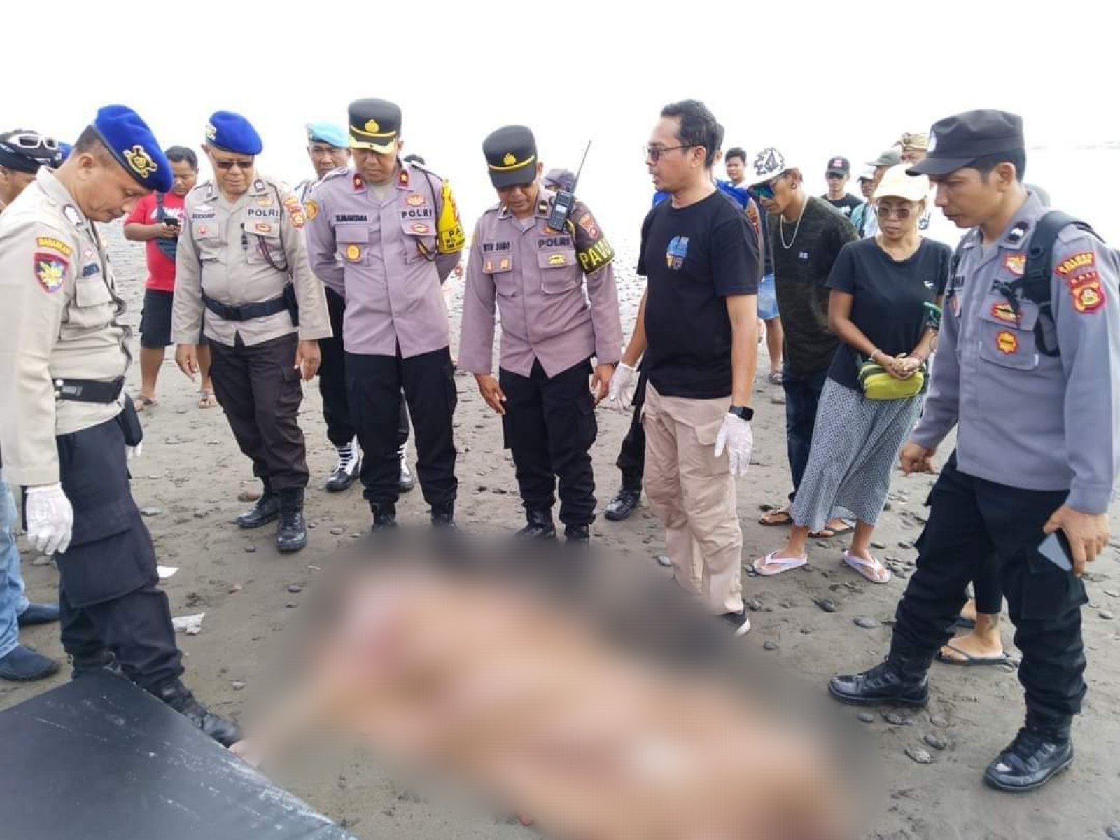 Mayat Perempuan Tanpa Identitas Ditemukan di Pantai Yeh Gangga, Tabanan