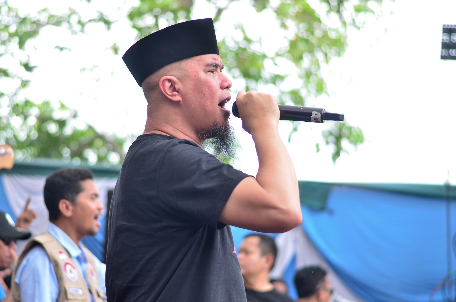 Konser Ahmad Dhani di Bulak Banteng. Foto: Fudai