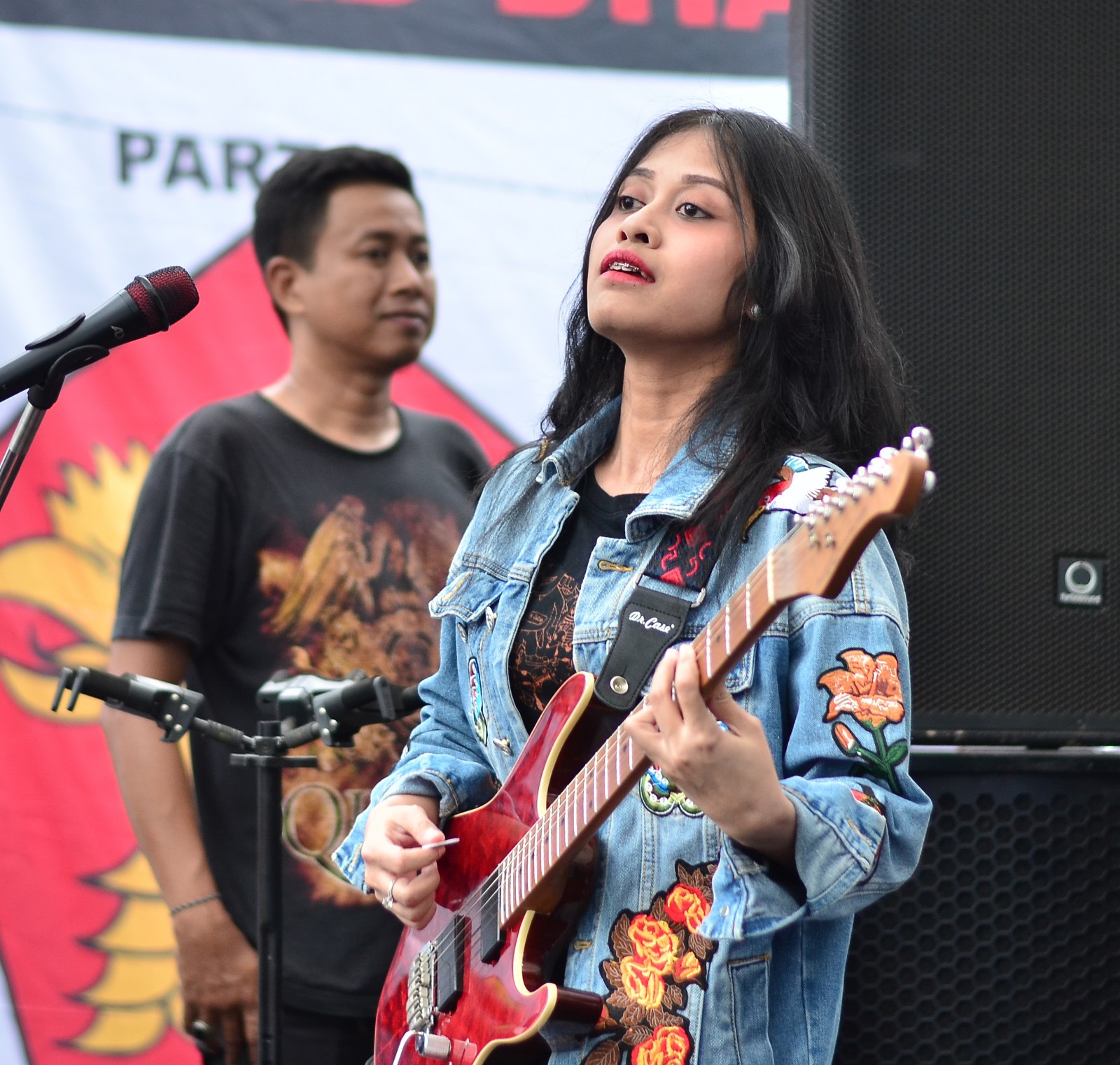 Konser Dhani dan Triad di Bulak Banteng. Foto: Fudai