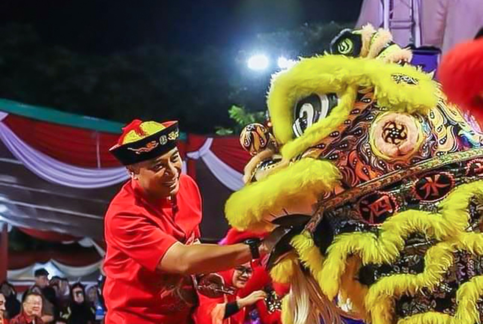 Perayaan Cap Go Meh Pertama di Balai Kota Surabaya, Meriah Bersama 10.000 Warga