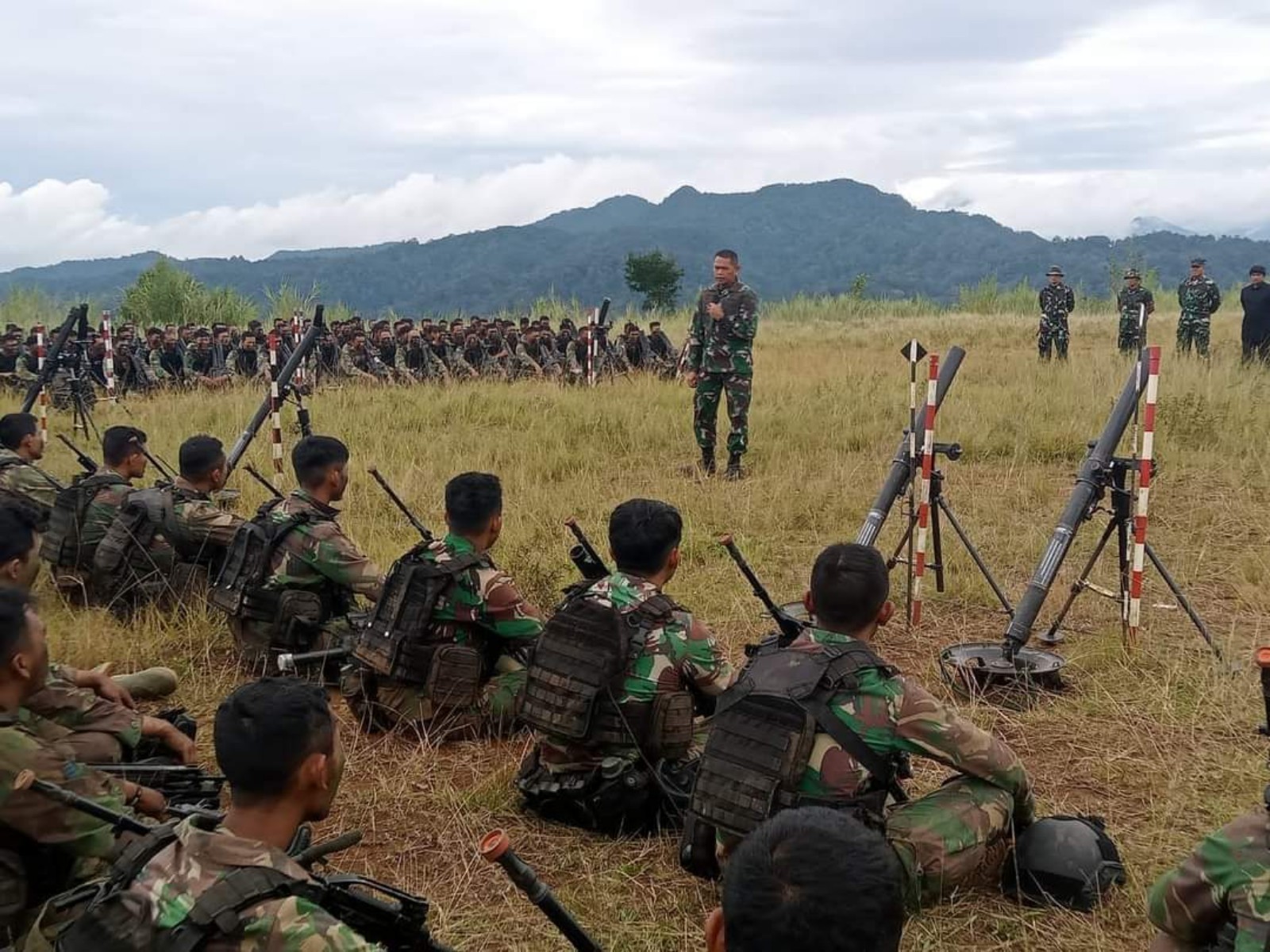 Brigjen TNI Mar Joni Sulistiawan Pimpin Upacara Sertijab Empat Jabatan Strategis di Lantamal V