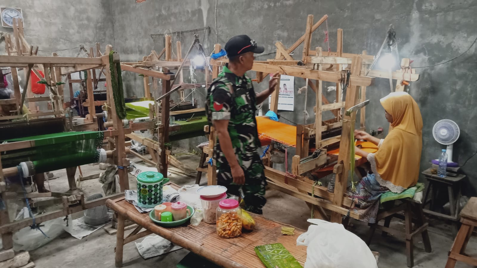 Sentra Pengrajin Tenun Wedani Giri Nata Desa Wedani, Cerme, Ini Kata Kopka Fauzi