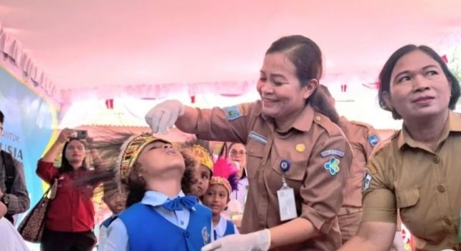 Papua Barat Luncurkan Pekan Imunisasi Nasional Polio, Target 85.718 Anak