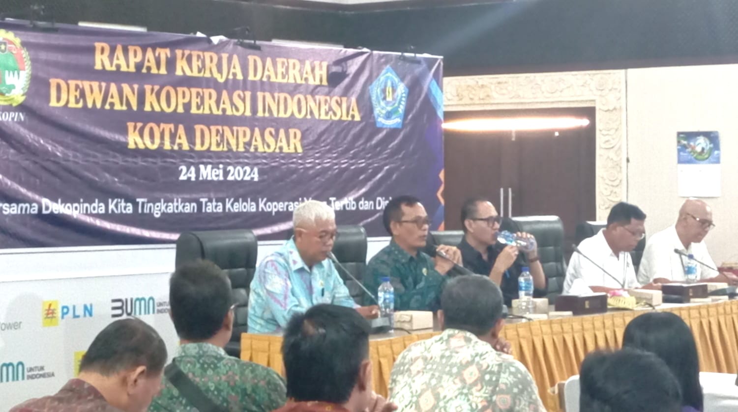Kadis Koperasi dan UMKM Denpasar Apresiasi Pelaksanaan Rakerda Dekopinda 2024