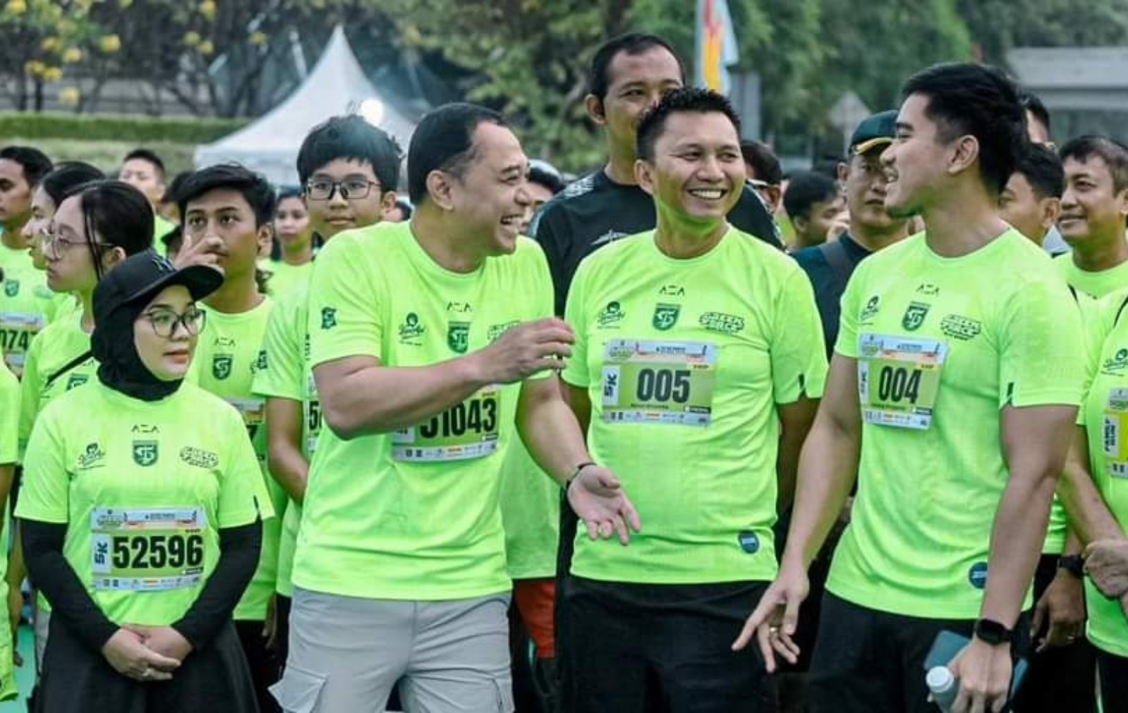 Eri Cahyadi Berlari di Green Force Run 2024