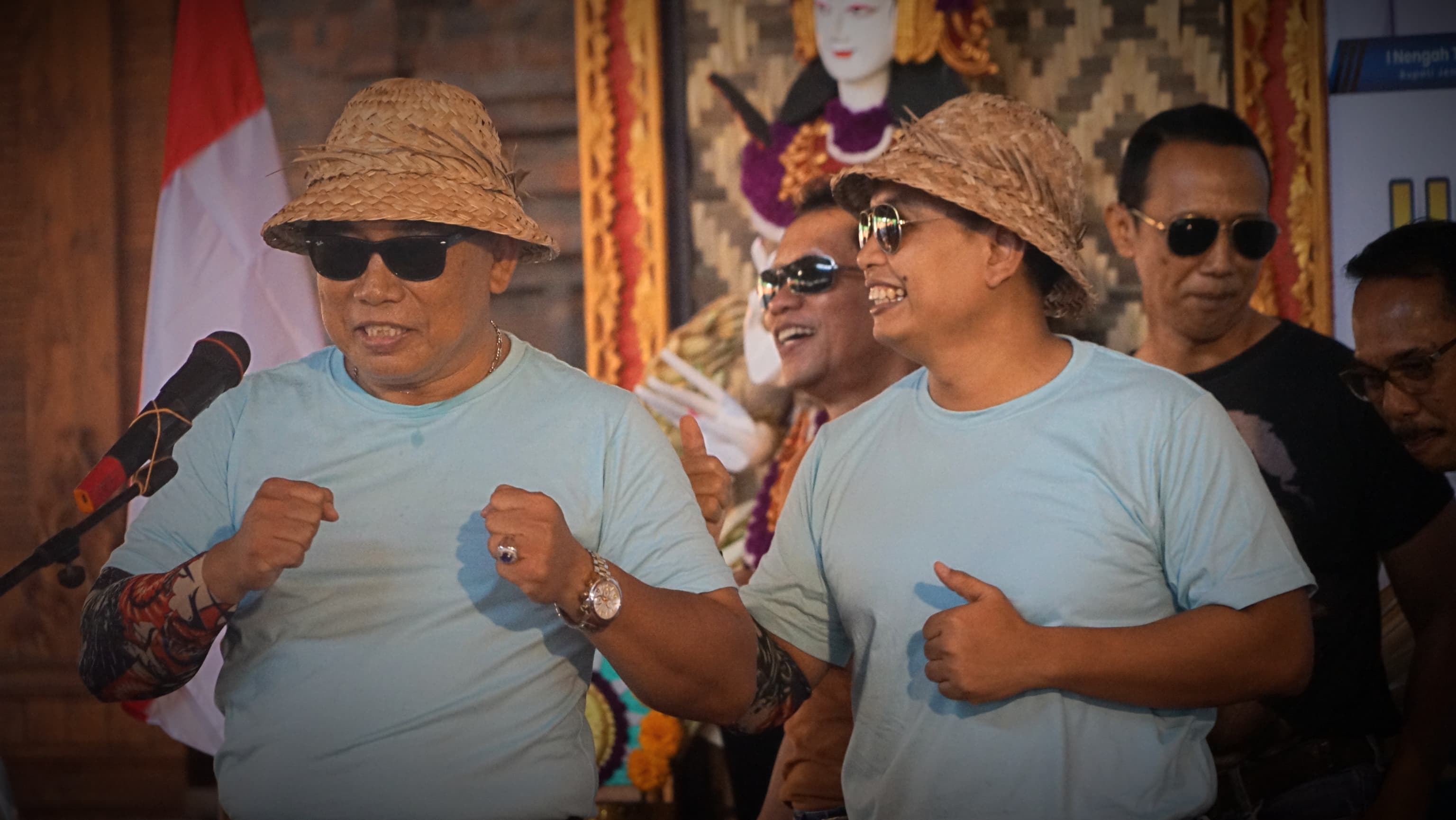 Hari Kesatuan Gerak PKK ke-52 di Jembrana, Tamba Ipat ikuti Lomba Sambung Lagu