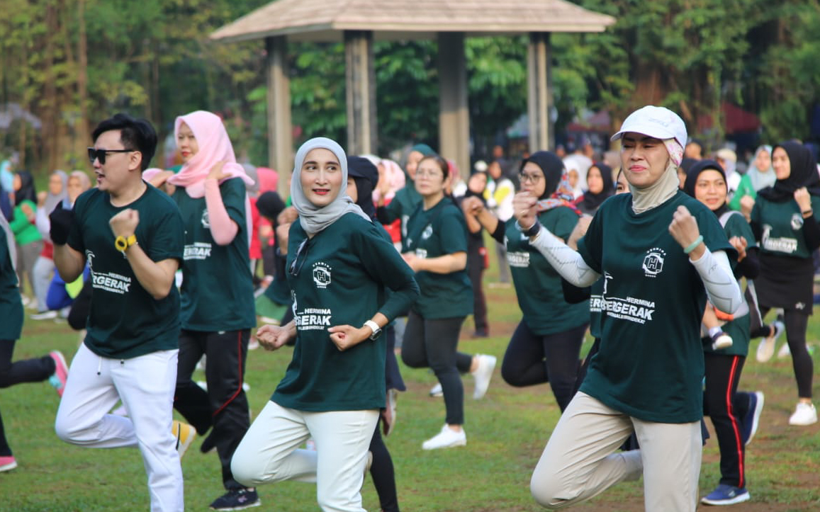 RS Hermina Bogor Gelar Senam dan Screening Kesehatan Gratis untuk Masyarakat
