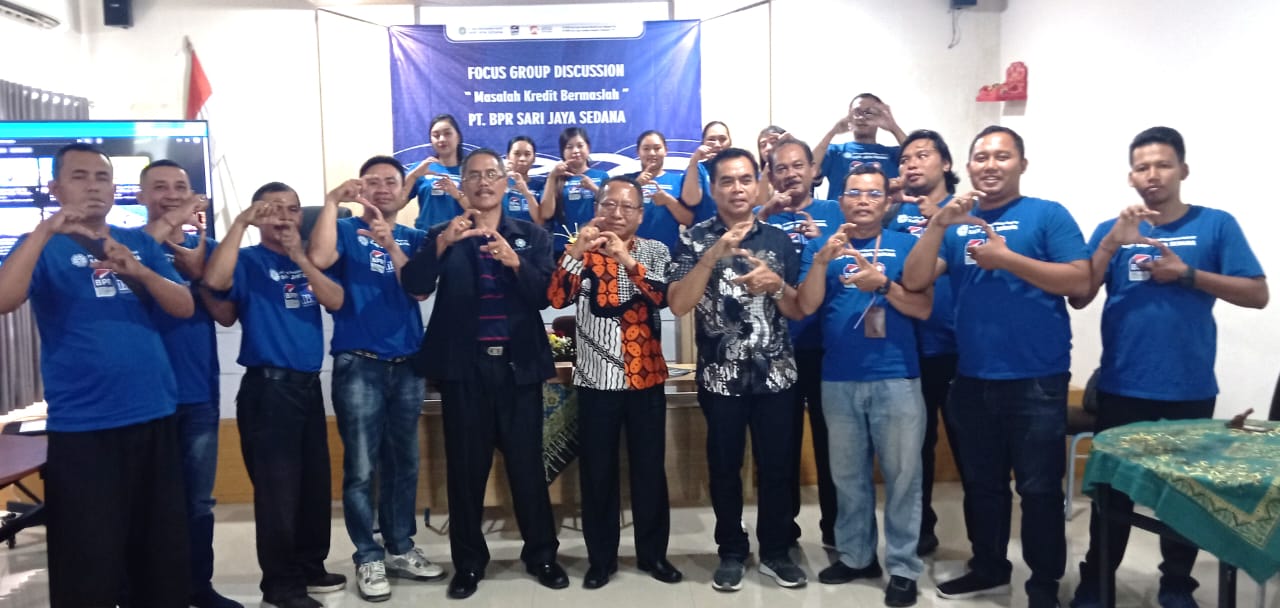 PT BPR Sari Jaya Sedana Gelar Focus Group Discussion, Mengupas Tuntas Masalah Kredit Bermasalah