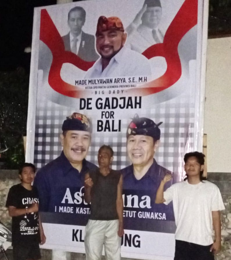 Pilkada 2024, Masyarakat Klungkung Dukung Pasangan Paket ASTAGUNA