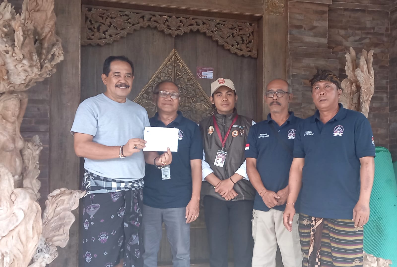 Hari Pertama Pencoklitan Data Pemilih di Rumah Made Kasta Desa Akah, Klungkung