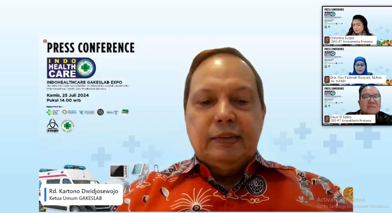 Pameran Indo Health Care Gakeslab Expo 2024 Juga Gelar Diskusi Kesehatan, Ada Registrasi Online