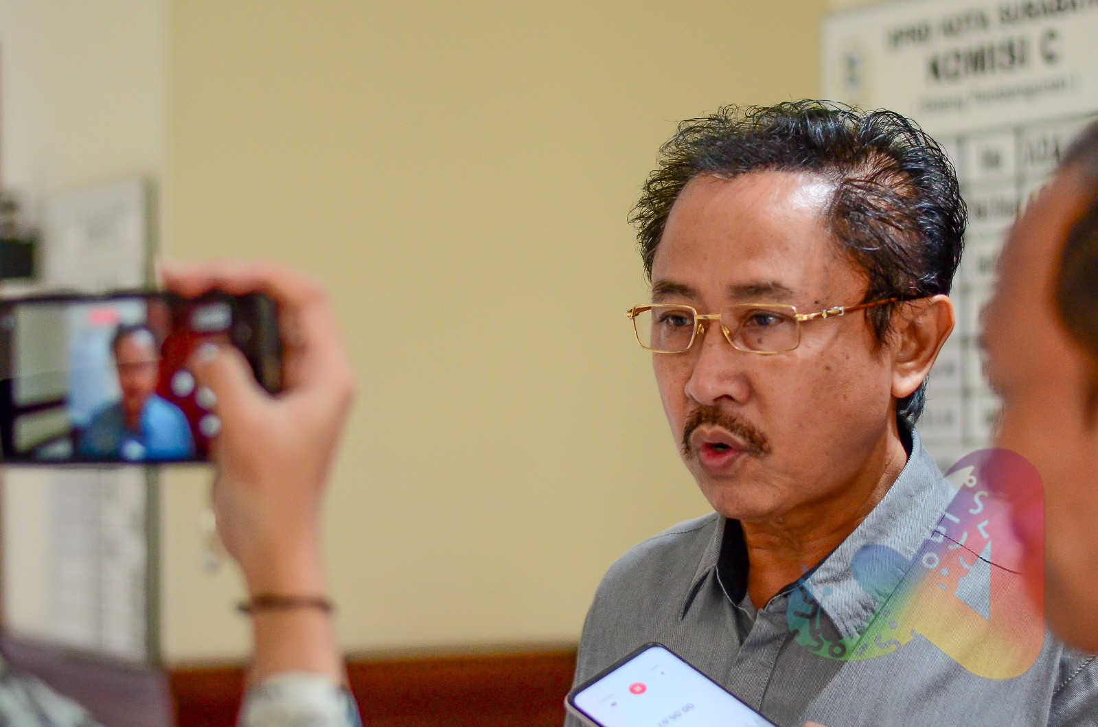 Ketua Komisi C DPRD Kota Surabaya, Baktiono (FOTO: Fuday)