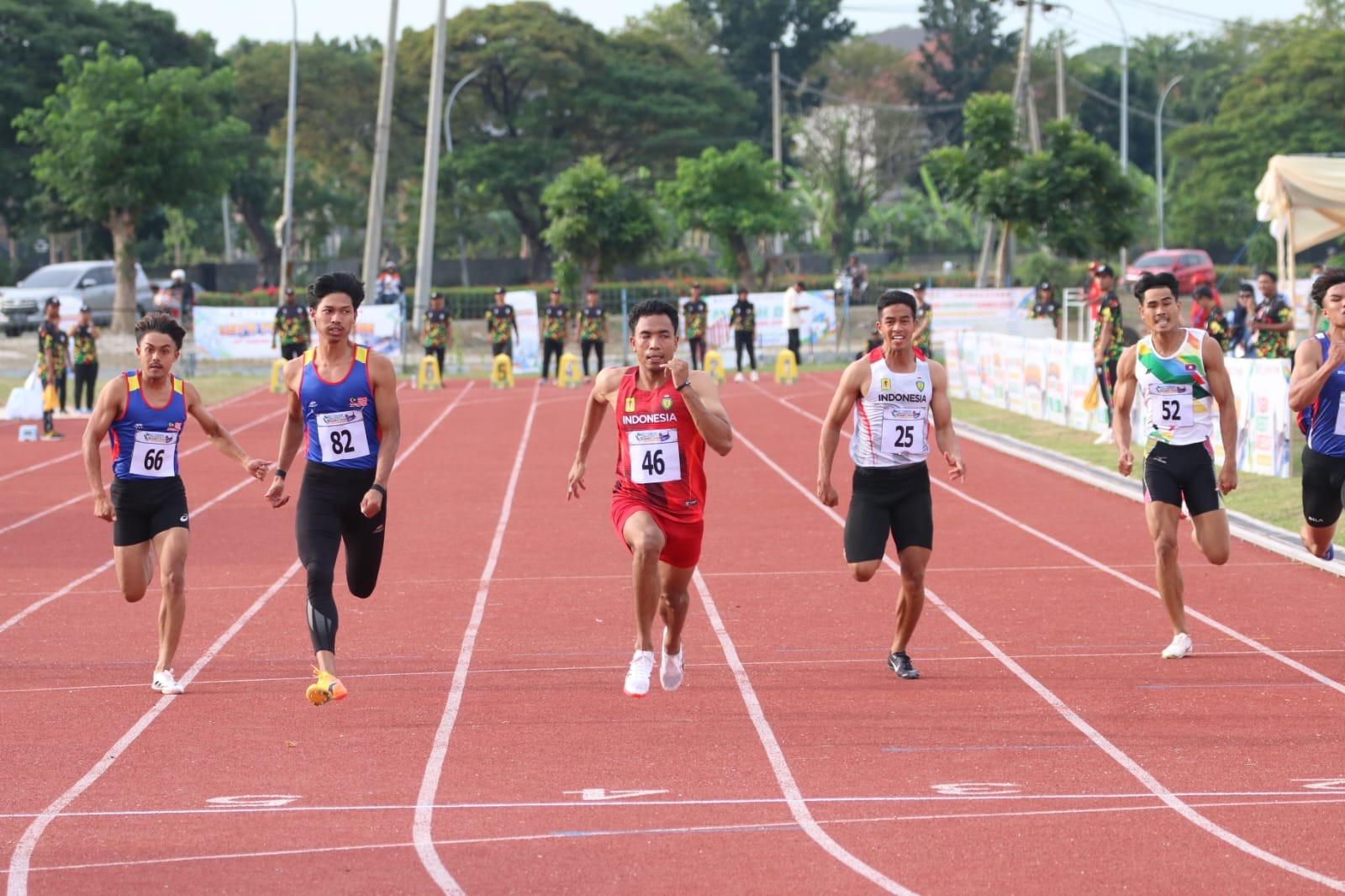 Zohri Raih Emas di Cabor Lari 100 M Putra Asean University Games, Taklukkan Pelari Malaysia