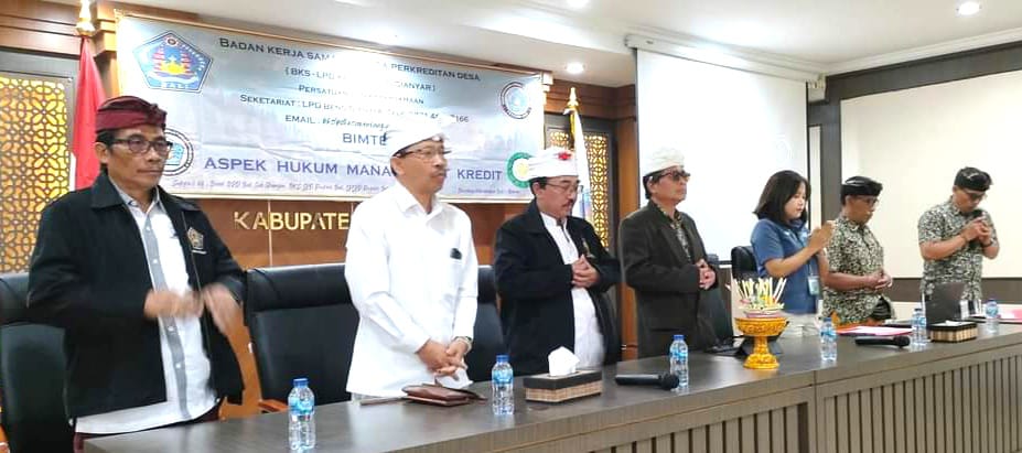 Tingkatkan Profesionalisme, BKS LPD Gianyar Gelar Bimtek SDM di Bidang Aspek Hukum Manajemen Kredit