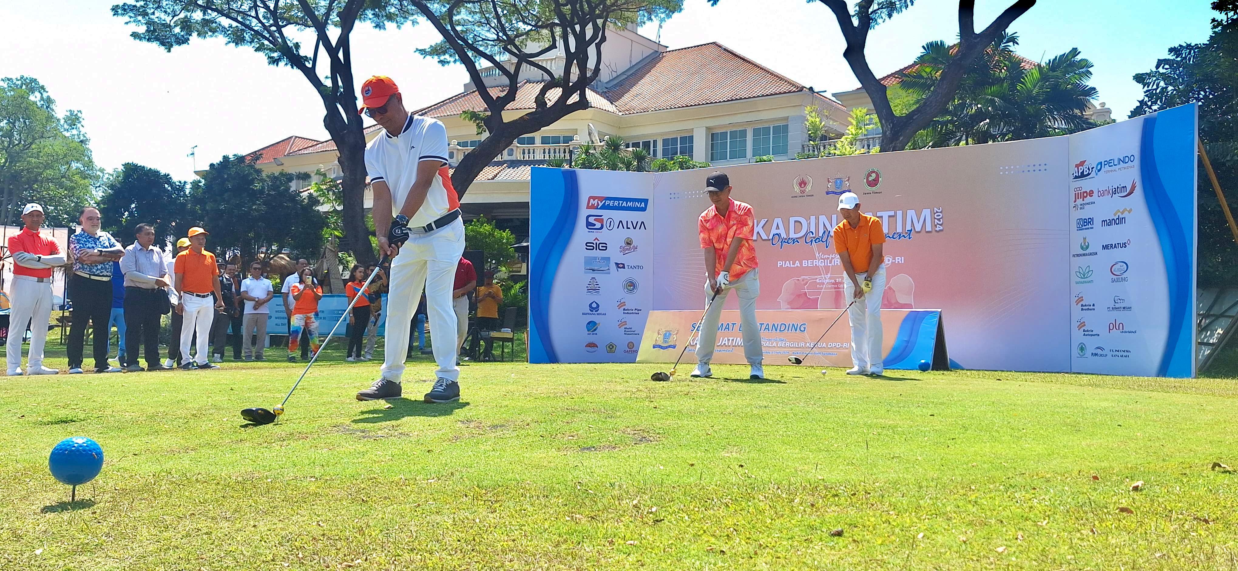 Perkuat Jejaring, Kadin Kembali Gelar 'Jatim Open Golf Tournament 2024'