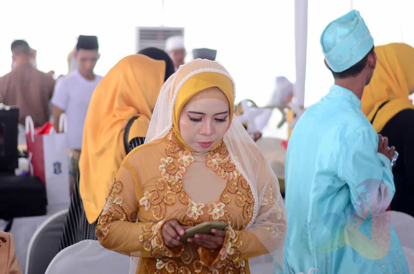 Nikah Massal di Surabaya (FOTO: Fuday)