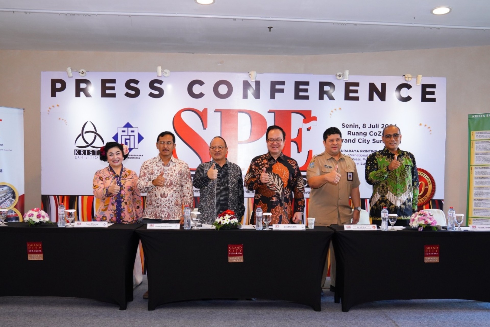 Surabaya Printing Expo, 11-14 Juli 2024 di Grand City Convex Hall Surabaya.