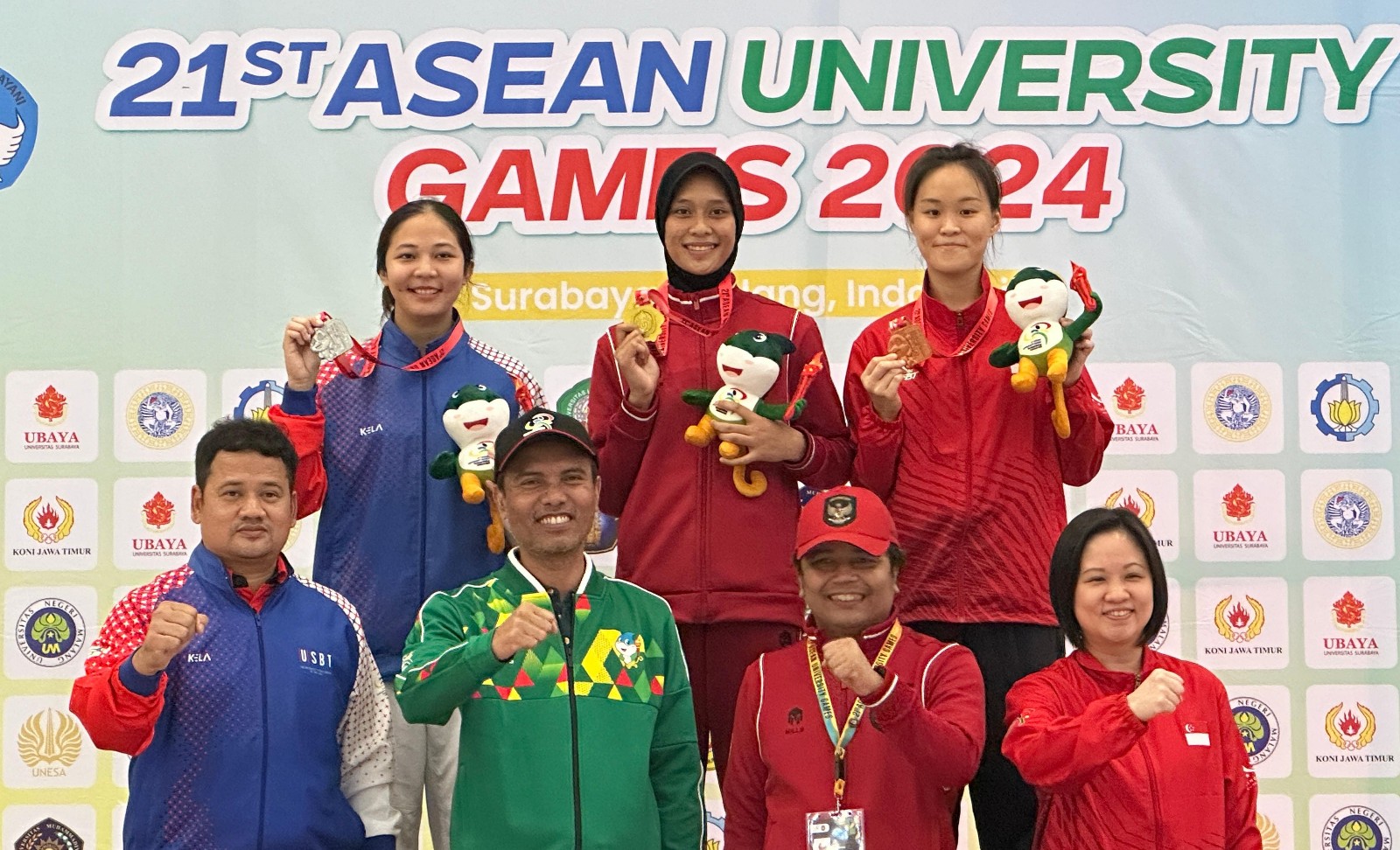 Indonesia Selangkah Lagi Menuju Juara Umum ASEAN University Games 2024